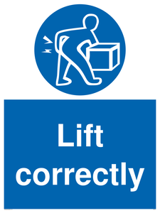 MV314: lift correctly