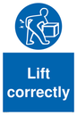 MV314: lift correctly