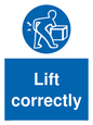 MV314: lift correctly