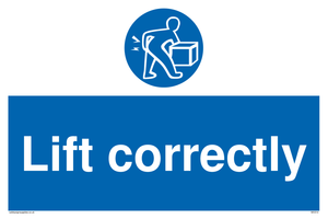 MV314: lift correctly