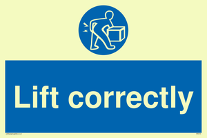 MV314: lift correctly