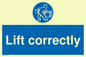 MV314: lift correctly