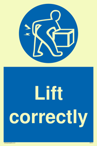 MV314: lift correctly