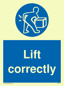 MV314: lift correctly
