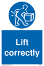 MV314: lift correctly