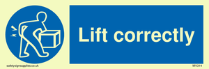 MV314: lift correctly
