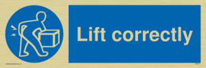 MV314: lift correctly
