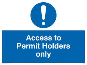 MV316: access to permit holders only