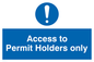 MV316: access to permit holders only