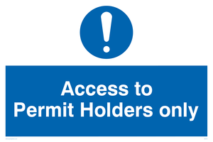 MV316: access to permit holders only