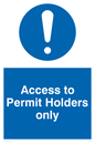 MV316: access to permit holders only