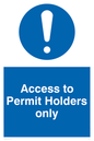 MV316: access to permit holders only