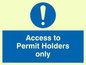 MV316: access to permit holders only