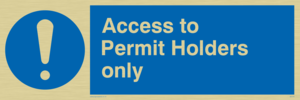 MV316: access to permit holders only