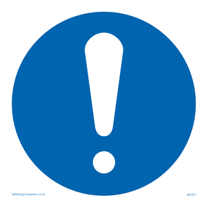 MV321: exclamation symbol only