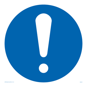 MV321: exclamation symbol only