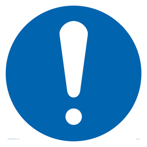 MV321: exclamation symbol only