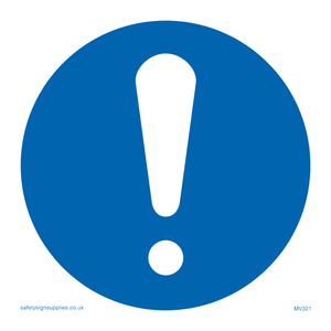 MV321: exclamation symbol only