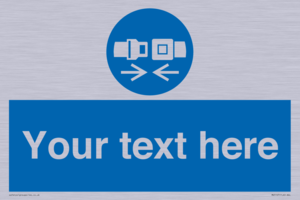 MV5107: Custom Seatbelts Sign