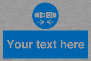 MV5107: Custom Seatbelts Sign