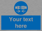 MV5107: Custom Seatbelts Sign