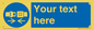 MV5107: Custom Seatbelts Sign
