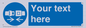 MV5107: Custom Seatbelts Sign