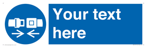 MV5107: Custom Seatbelts Sign