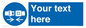 MV5107: Custom Seatbelts Sign