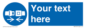 MV5107: Custom Seatbelts Sign