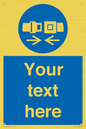 MV5107: Custom Seatbelts Sign