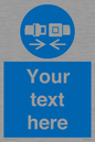 MV5107: Custom Seatbelts Sign