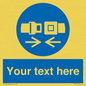 MV5107: Custom Seatbelts Sign