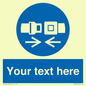 MV5107: Custom Seatbelts Sign