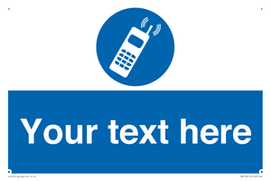 MV5108: Custom Mobile Sign