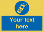 MV5108: Custom Mobile Sign