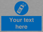 MV5108: Custom Mobile Sign
