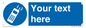 MV5108: Custom Mobile Sign