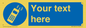MV5108: Custom Mobile Sign