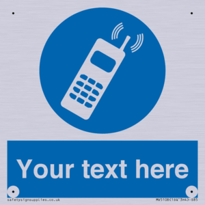 MV5108: Custom Mobile Sign