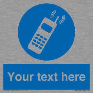 MV5108: Custom Mobile Sign