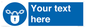 MV5115: Custom Lock Sign