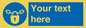 MV5115: Custom Lock Sign