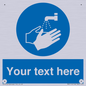 MV5116: Custom Wash Hands Sign