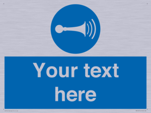 MV5125: Custom Horn Sign