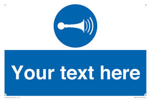 MV5125: Custom Horn Sign