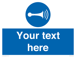 MV5125: Custom Horn Sign