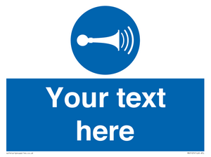 MV5125: Custom Horn Sign