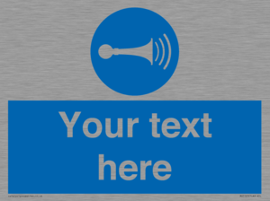 MV5125: Custom Horn Sign