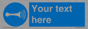 MV5125: Custom Horn Sign